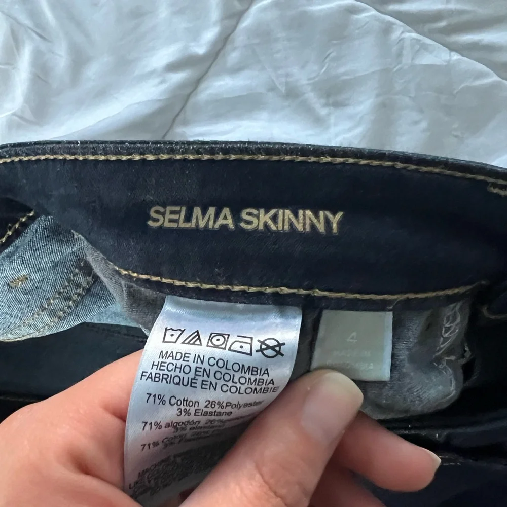 Michael Kors Dark Blue Selma Skinny Denim Jeans Size 4